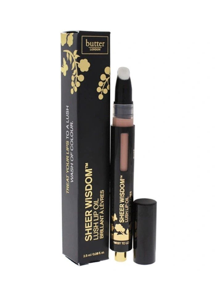 Sheer Wisdom Lush Lip Oil Buff by Butter London for Women 0.08 oz