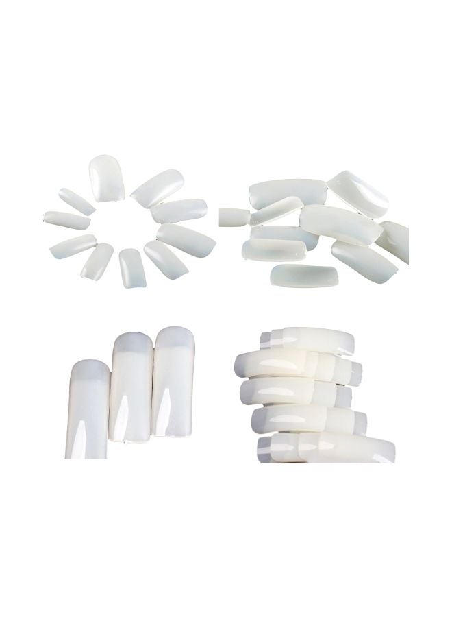 200-Piece False Nails Set White