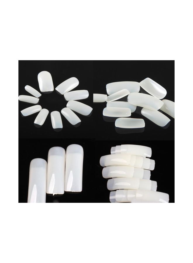200-Piece False Nails Set White