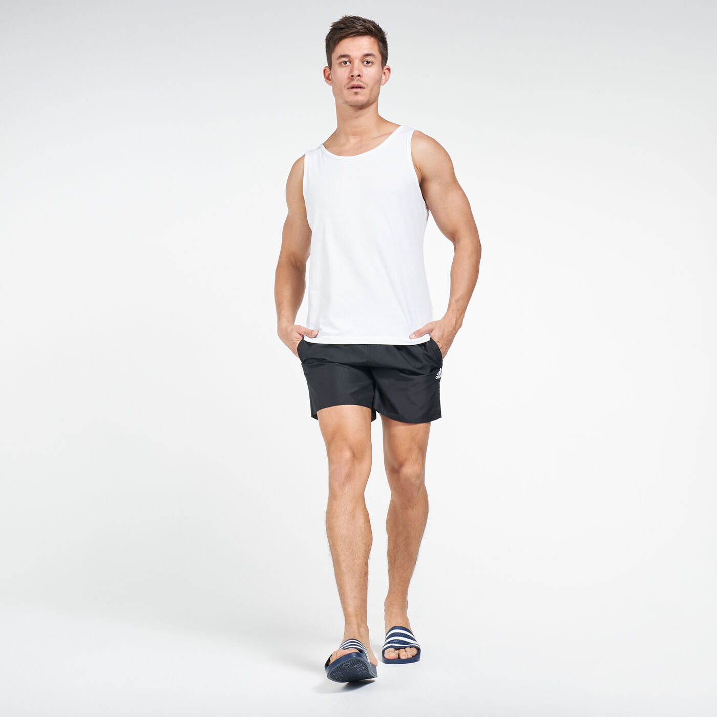 Men's CLX Solid Swimming Shorts