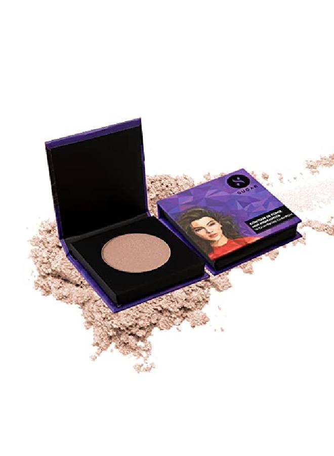 Contour De Force Mini Highlighter 01 Champagne Champion (Champagne Gold) Lightweight Easily Blendable Illuminating Bronzer Matte Finish