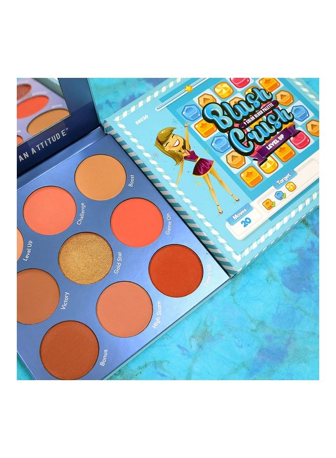 9-Color Blush Palette Level Up Pink