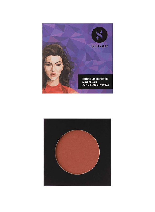 Contour De Force Mini Blusher Orange