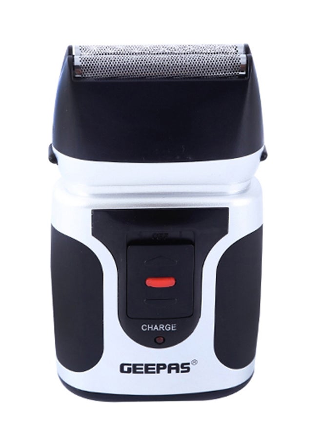 Double-Head Washable Travel Shaver For Men With Ultra-Precise Blade Ergonomic Design, Lightweight, Compact And Portable Design Black/Grey