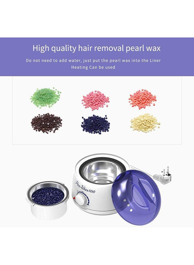 Professional Wax Warmer With 6 Flavors Hard Wax Beans