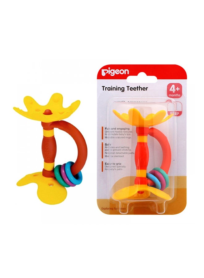 Training Step 1 Teether, 4+ Months - Orange/Yellow