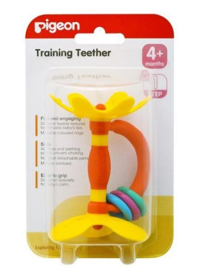 Training Step 1 Teether, 4+ Months - Orange/Yellow