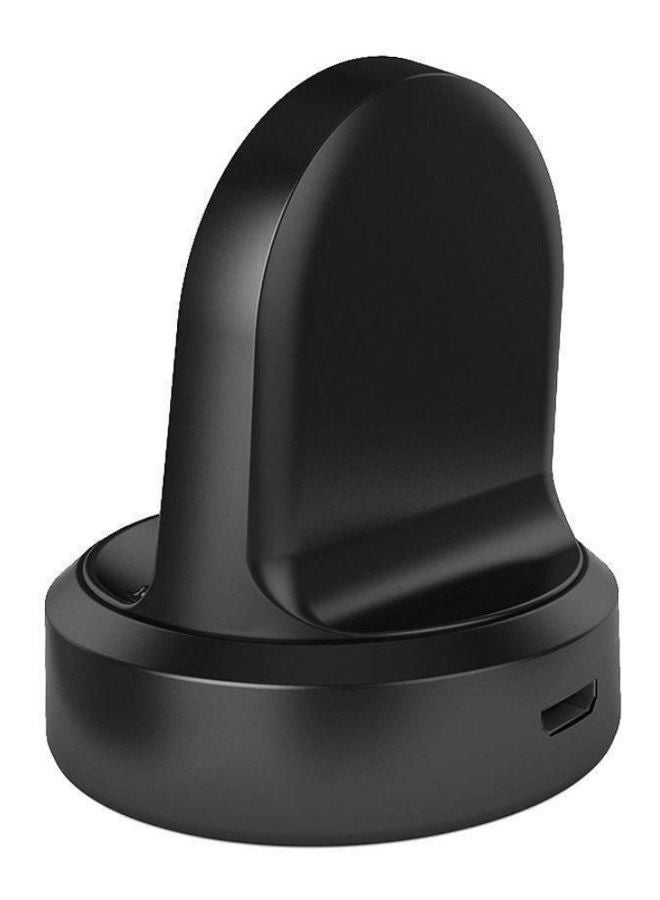 Wireless Power Charging Dock For Samsung Gear S3 Classic Watch Black