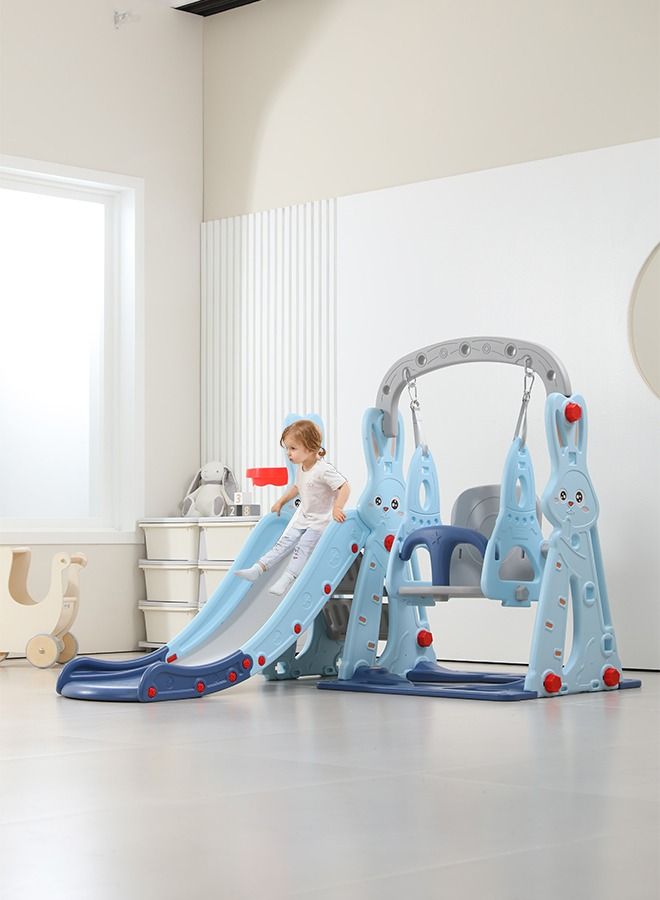 3 In 1 Children Slide And Swing Combination Baby Kids Indoor Multifunctional Play Set Toys