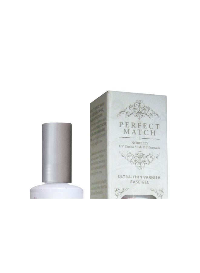 Perfect Match Ultra-Thin Varnish Base Gel Clear