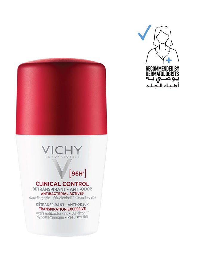 96 Hour Clinical Control Deodorant For Women Clear 50ml