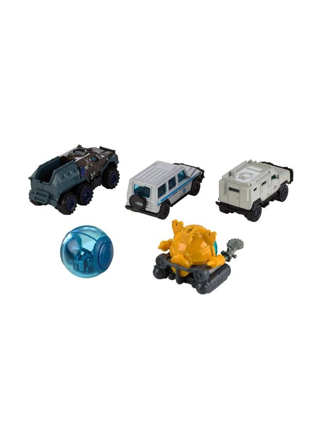 5-Piece Jurassic World Vehicle Playsets FMX40