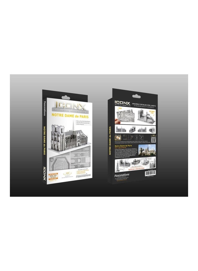 Iconx Us Capitol 3D Metal Model Kit ICX002