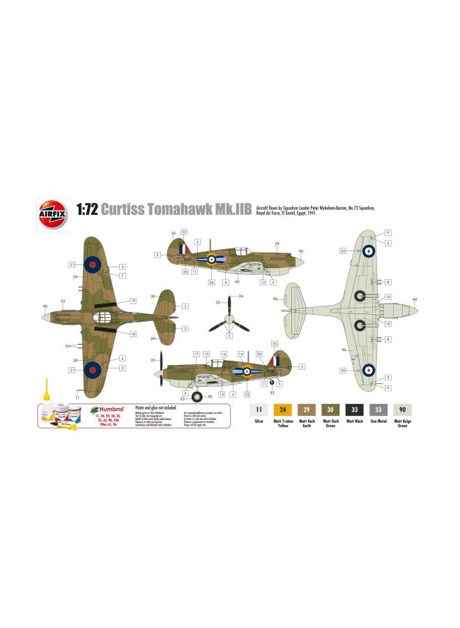 Curtiss Tomahawk Mk. Iib Model A01003A