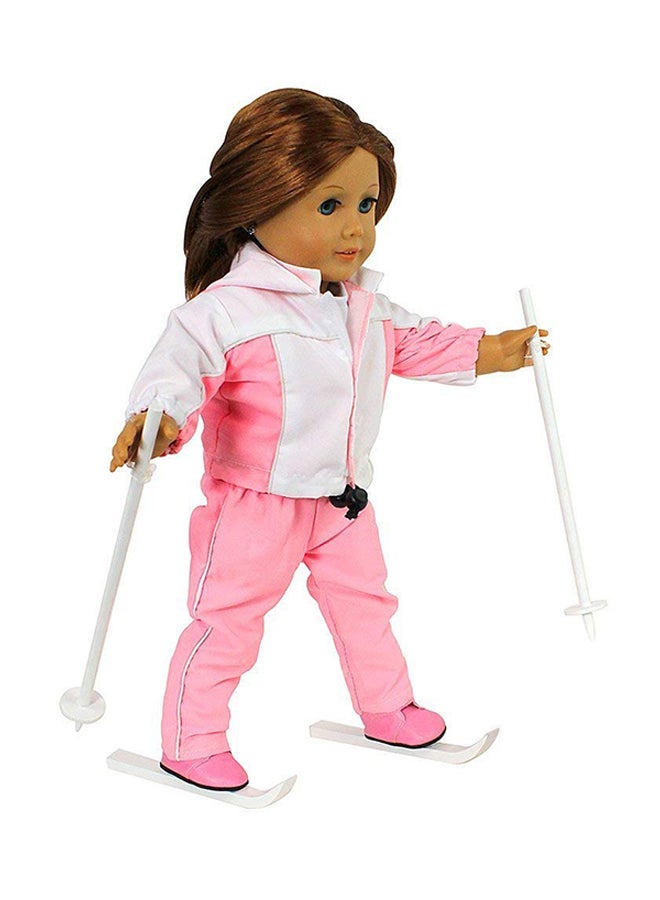 Skiing Doll Clothes Set