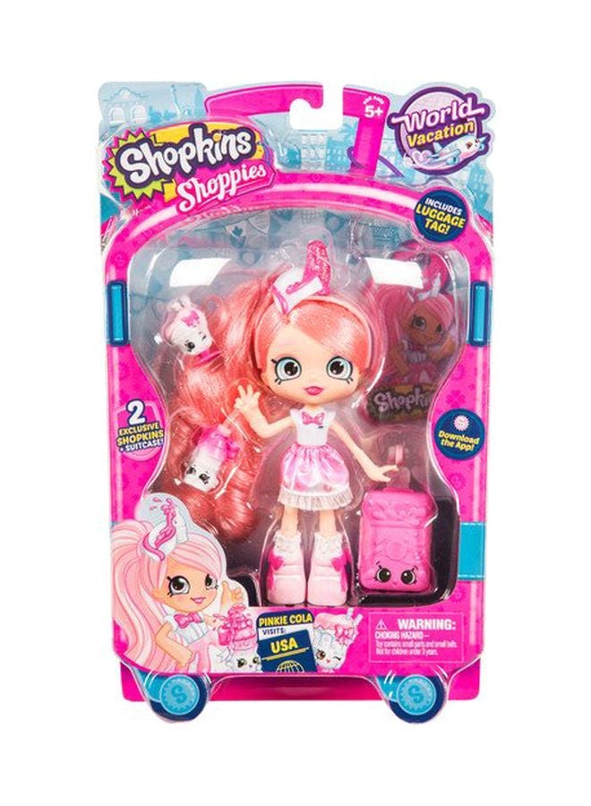 Pinkie Cola Visits USA Doll Playset 56557