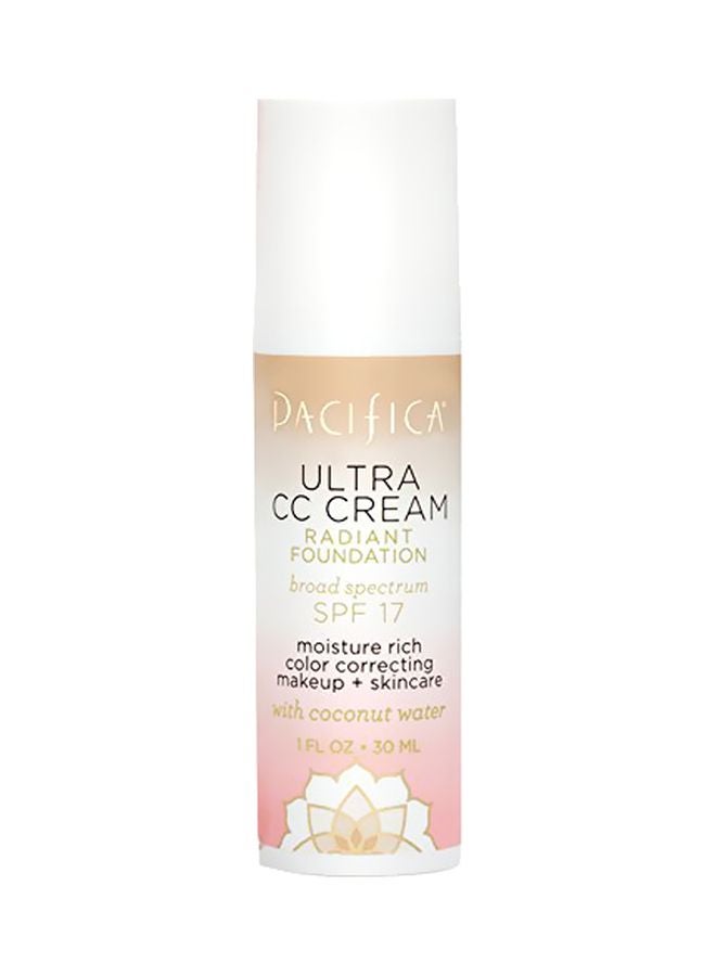 Ultra CC Cream Radiant Foundation SPF17 Warm/Light