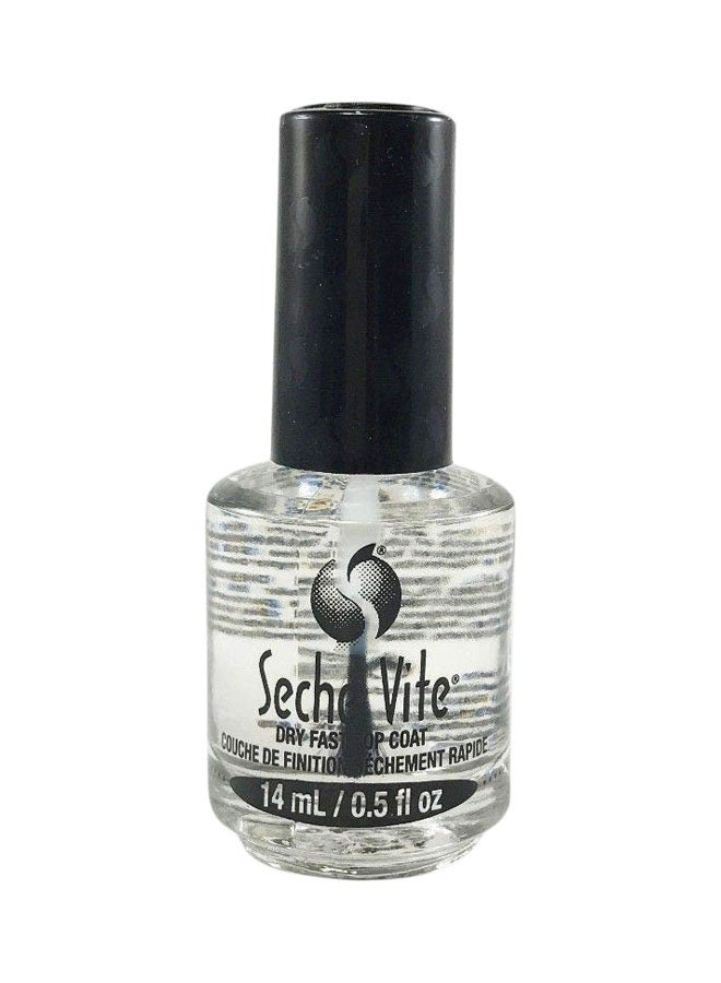 3-Piece Dry Fast Nail Top Coat Set Clear
