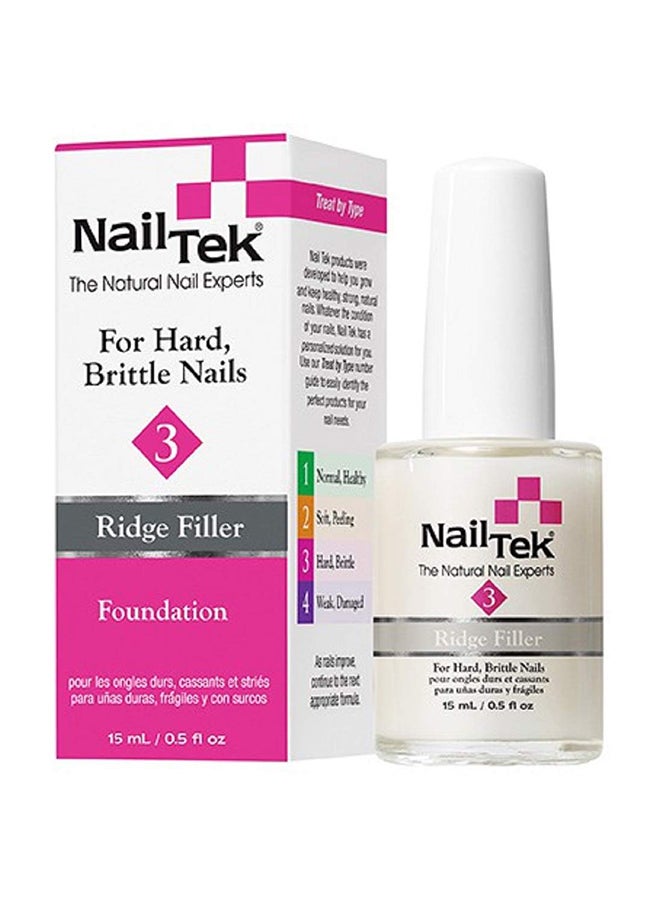 Ridge-Filling Nail Strengthener Base Coat Beige