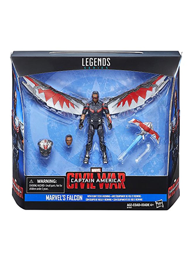 Marvel Legends Series Falcon With Flight Tech And Redwing