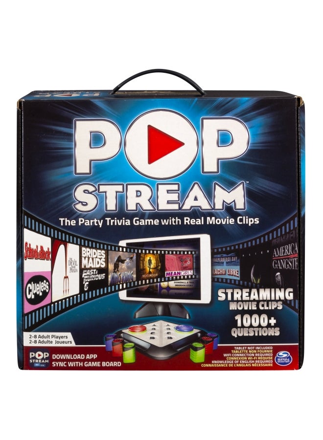 8-Piece Pop Stream Board Game 6022565