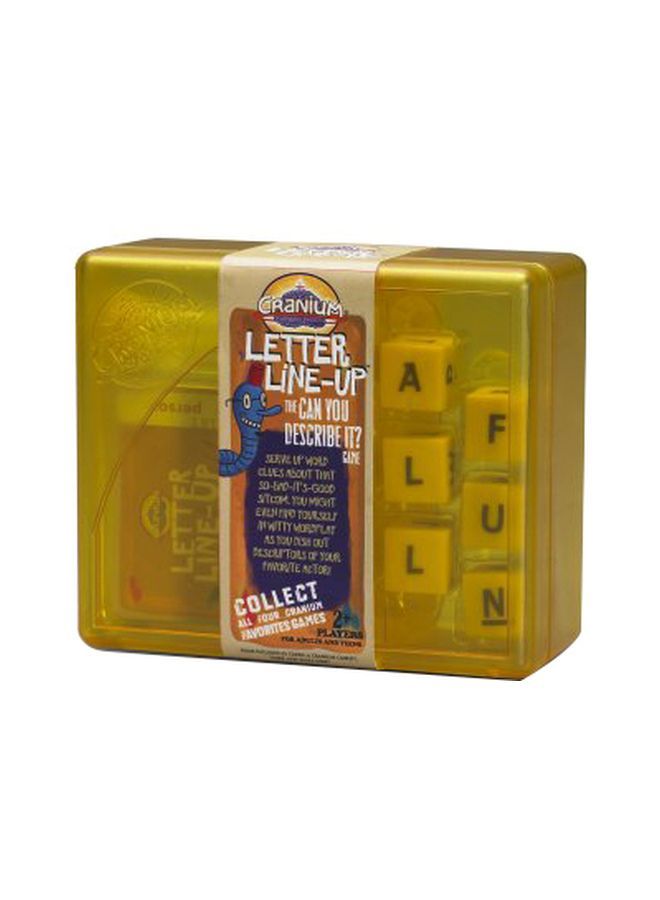 The Letter Line-Up Board Game 101060303.100E