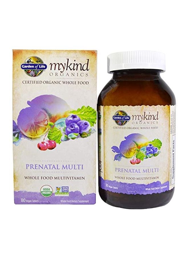 Prenatal Multi Whole Food Multivitamin - 180 Vegan Tablets