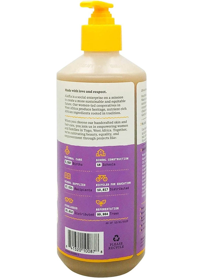 babies and kids shampoo and body wash with smell lemon lavender