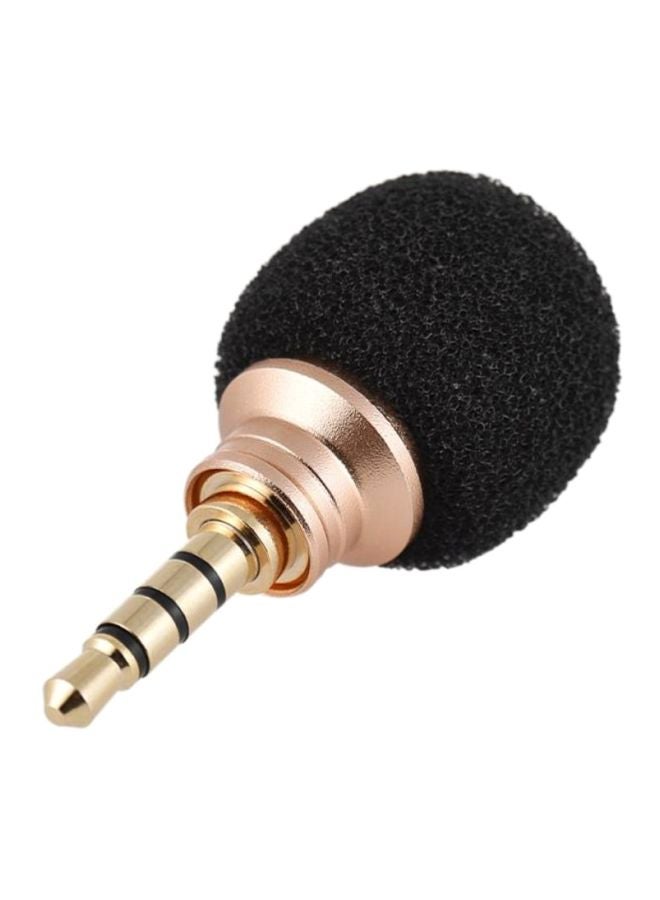 EY-610A Portable Clip-On Lapel Lavalier Condenser Microphone LU-D5161G Gold/Black
