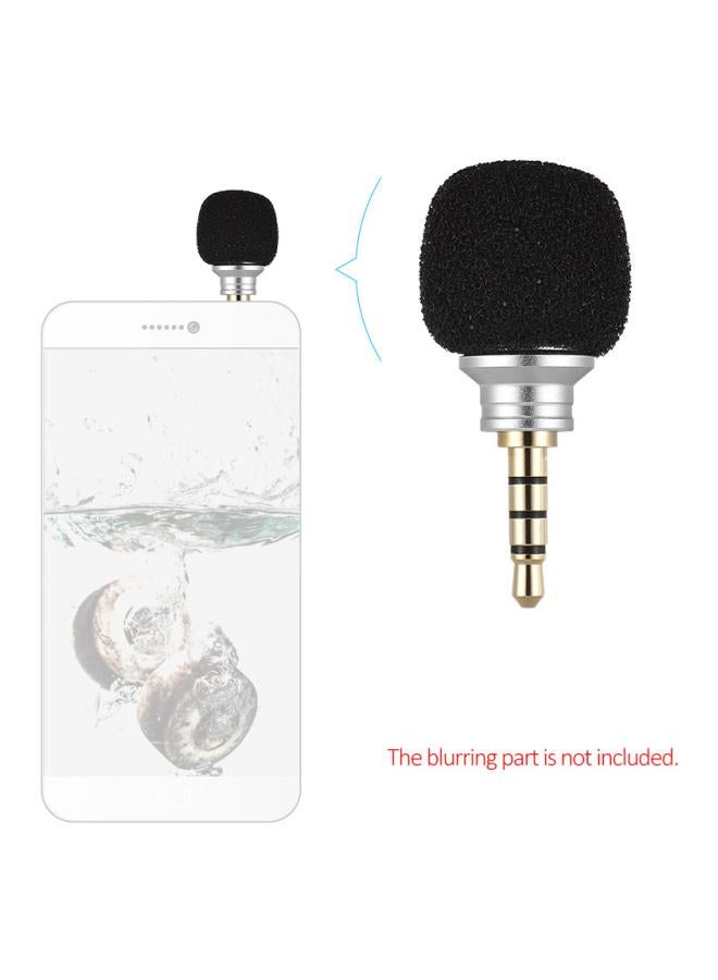 EY-610A Portable Clip-On Lapel Lavalier Condenser Microphone LU-D5161S Silver/Black