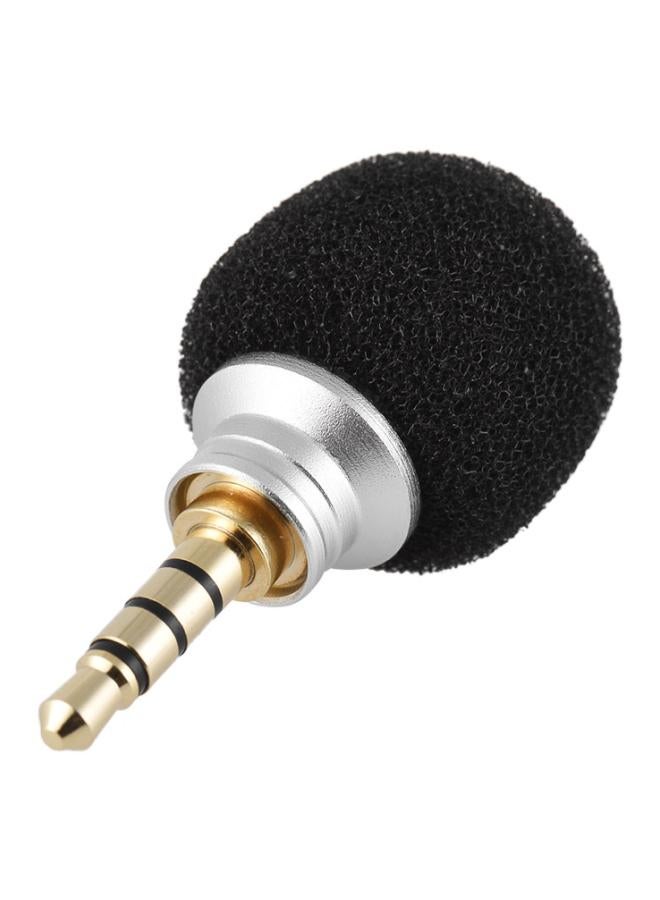 EY-610A Portable Clip-On Lapel Lavalier Condenser Microphone LU-D5161S Silver/Black