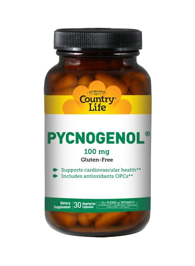 Pycnogenol 100mg Dietary Supplement - 30 Veggie Caps