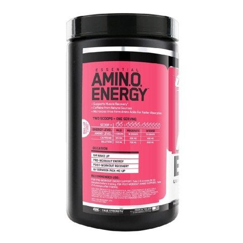 Amino Energy Pre Workout With Green Tea Bcaa Amino Acids Keto Friendly Green Coffee Extract Zero Grams Of Sugar Anytime Energy Powder Watermelon 30 Servings