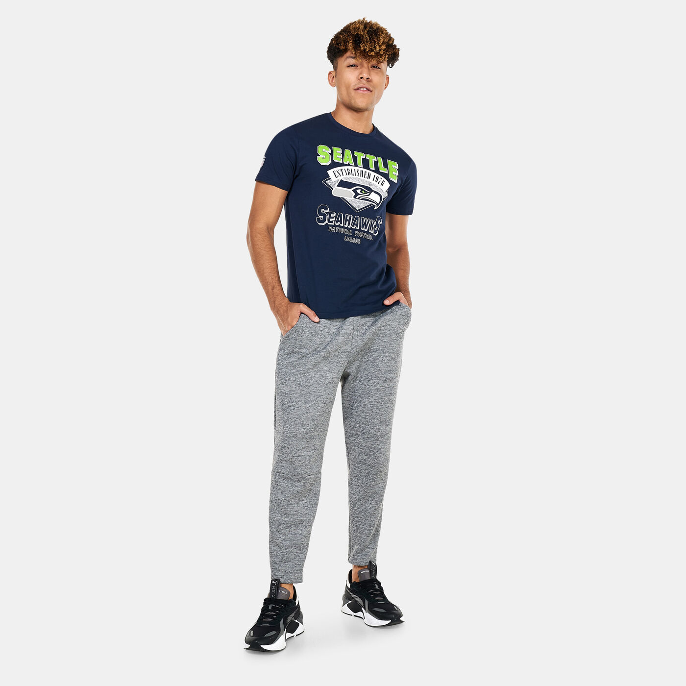 Men's NFL Seattle Seahawks Team Wordmark T-Shirt