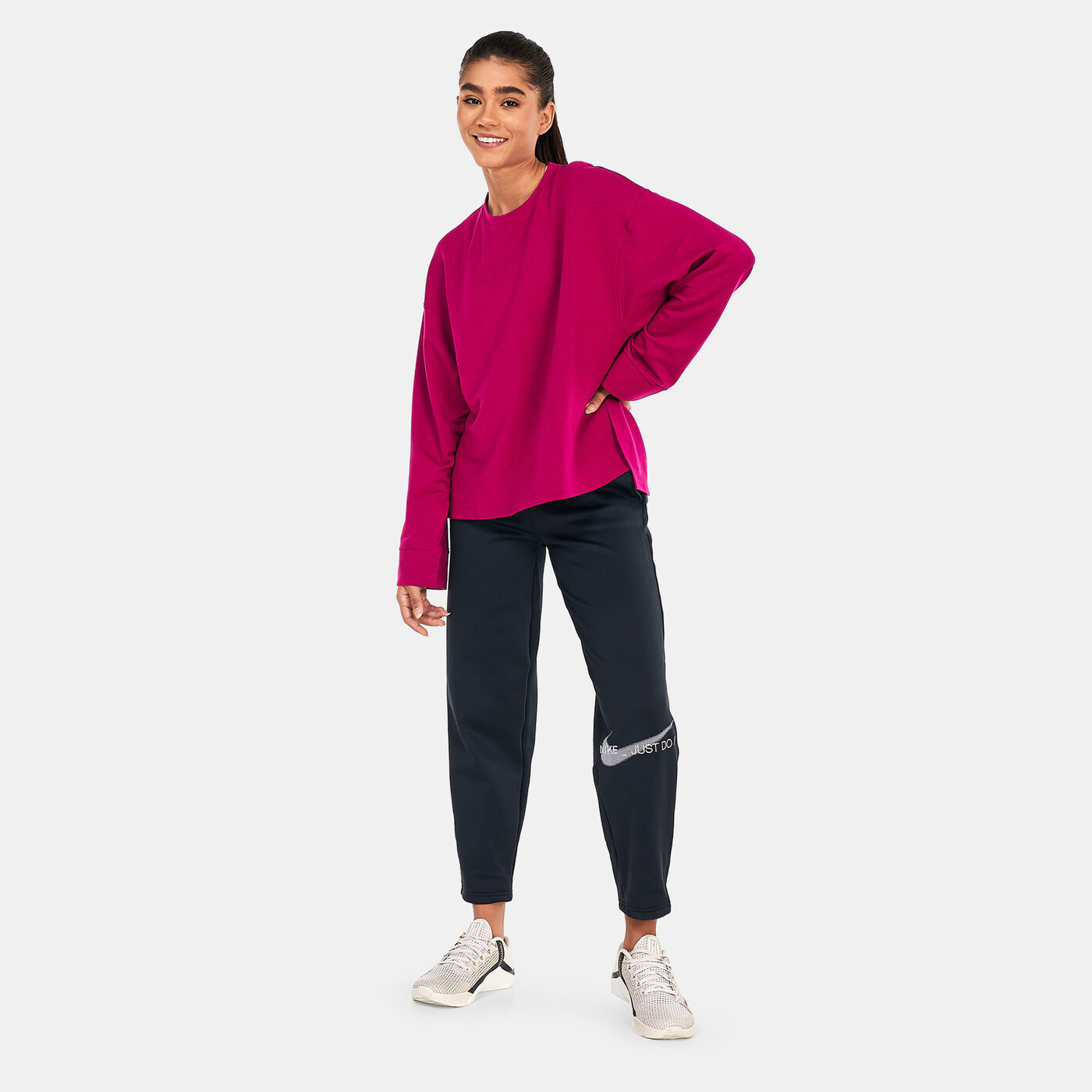 Women's Yoga Dri-FIT Crew Sweatshirt