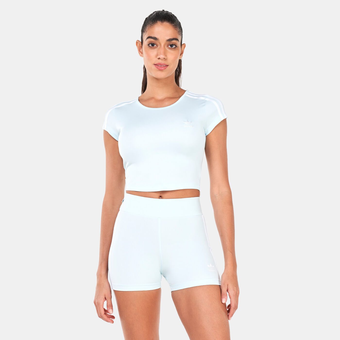 Women's Adicolor Classics Crop 3-Stripes T-Shirt