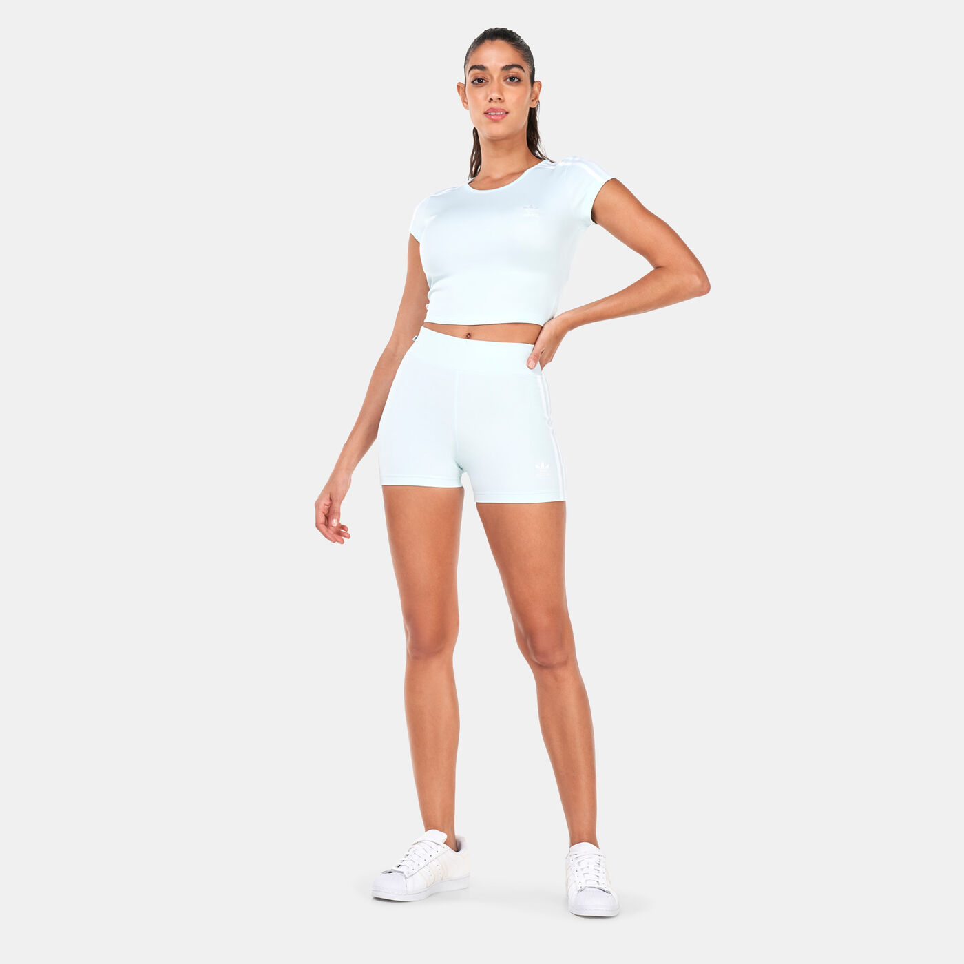 Women's Adicolor Classics Crop 3-Stripes T-Shirt