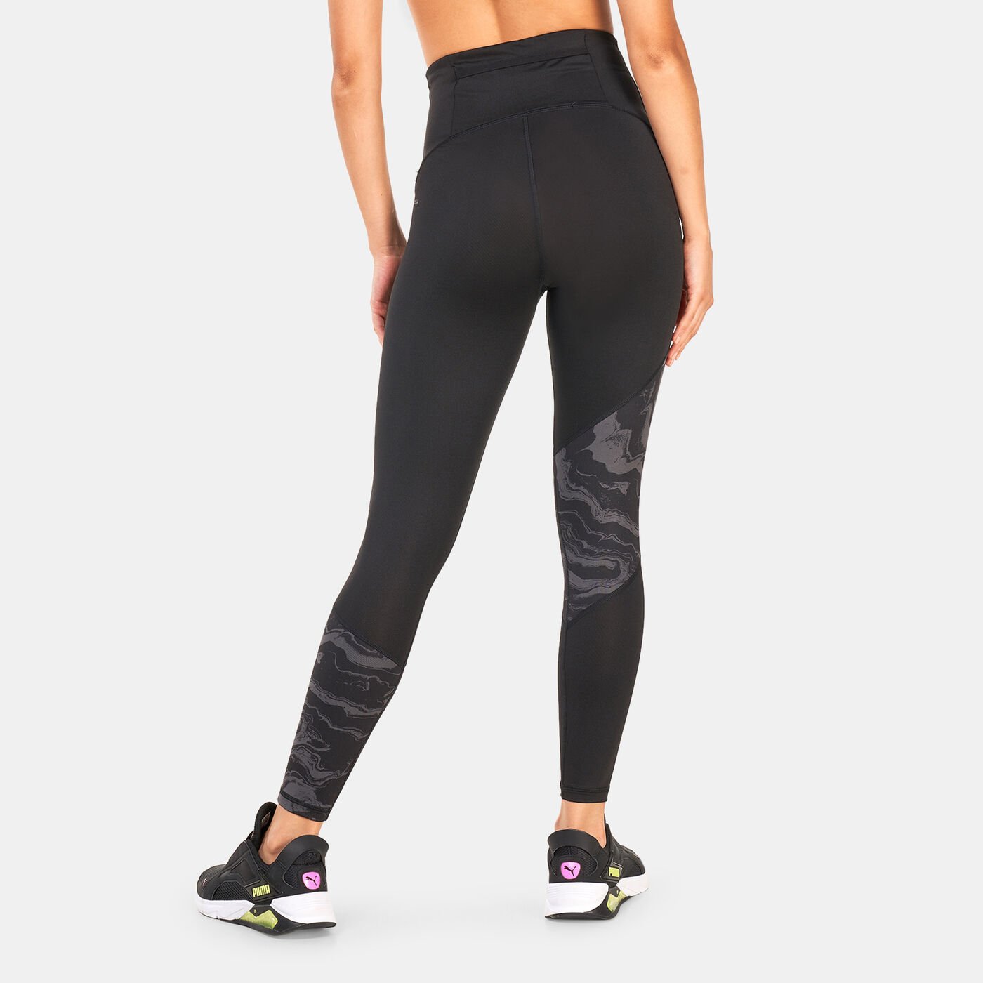 Women's Graphic 7/8 Running Leggings