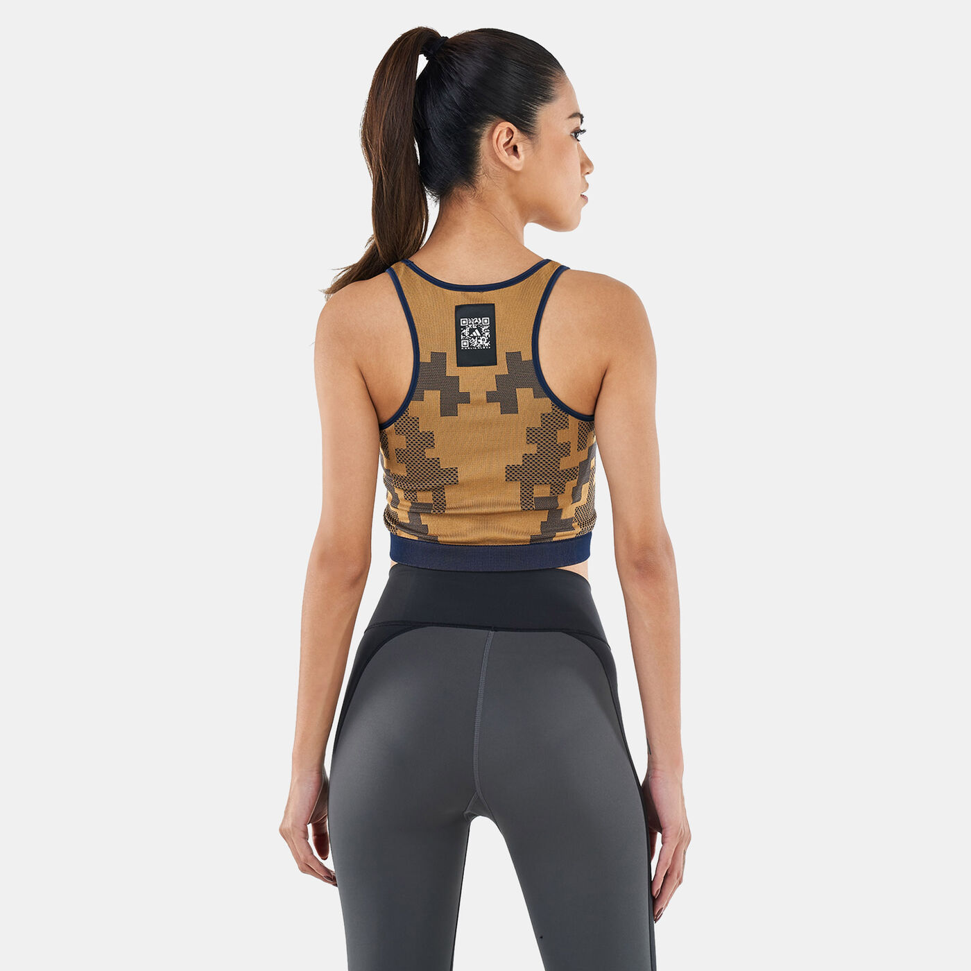 Women's x Karlie Kloss Seamless Knit Layered Sports Bra