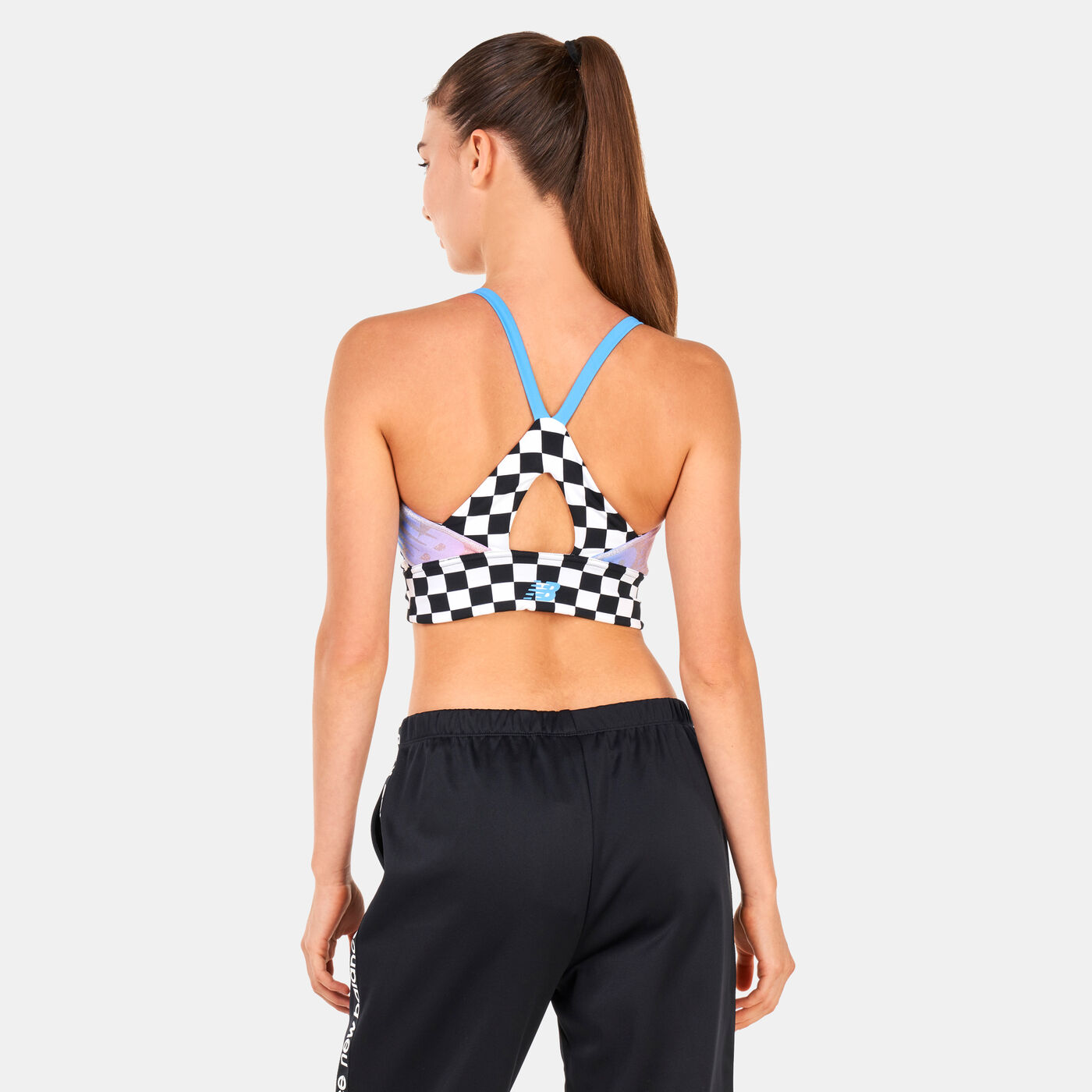 Women's Relentless Printed Crop Sports Bra