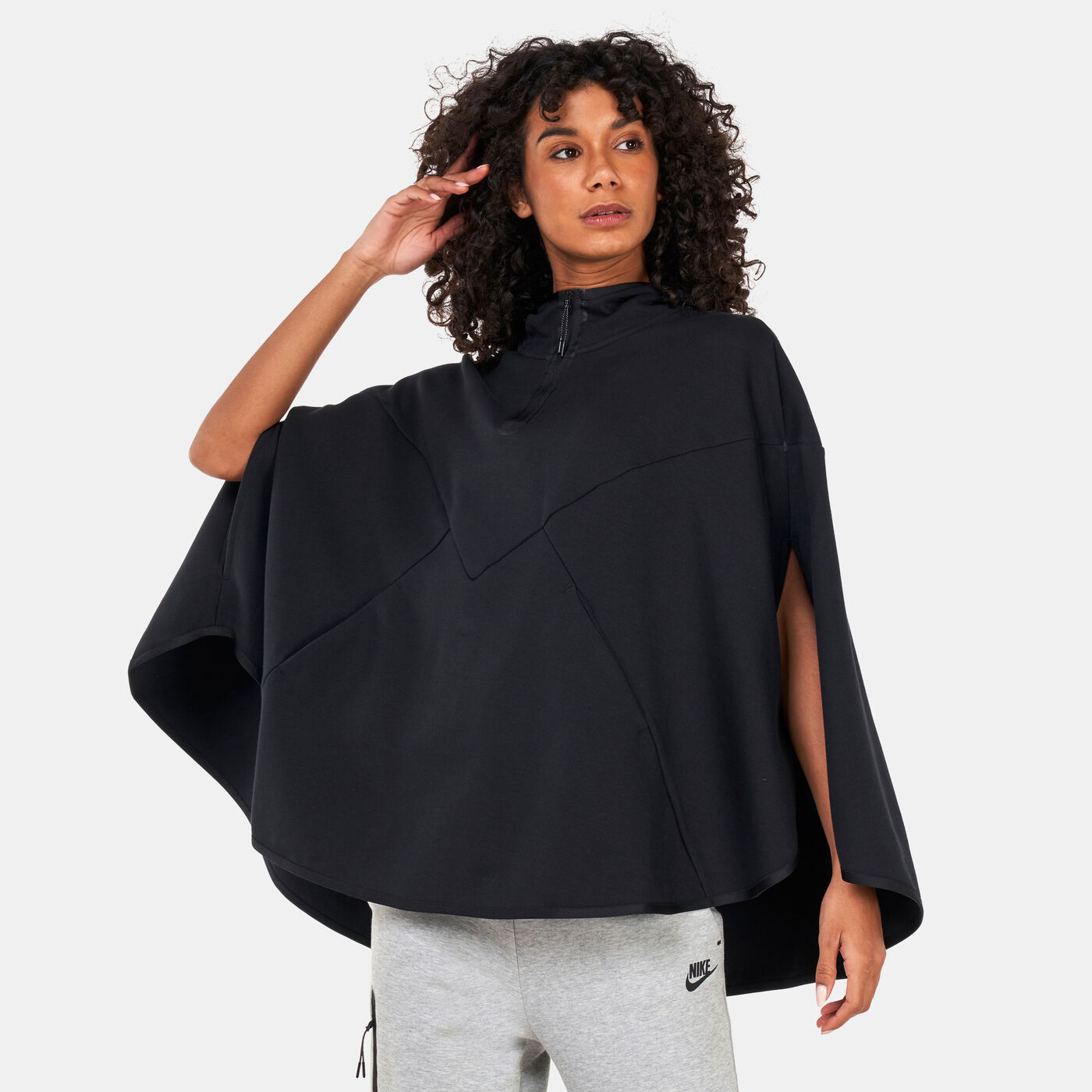 Women's Sportswear Tech Fleece Oversized Poncho Sweatshirt