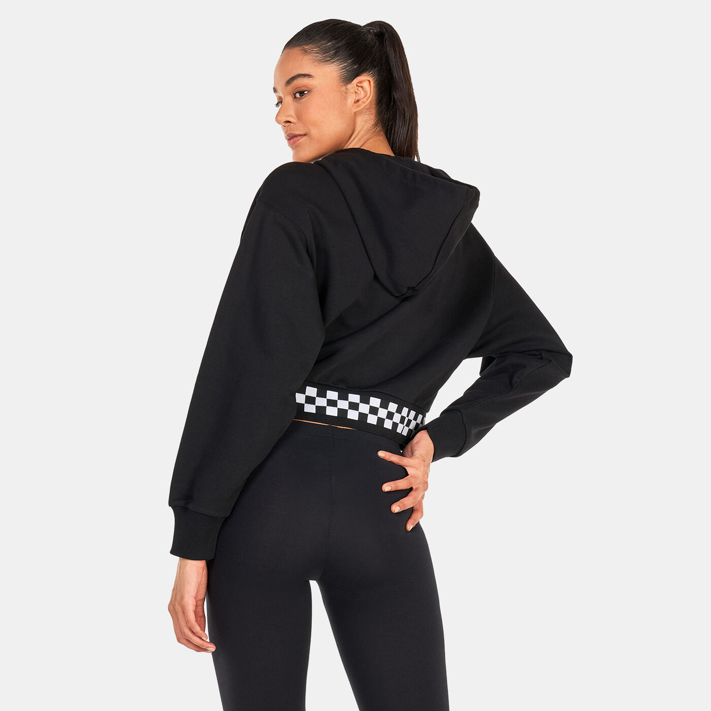 Women's Boom Boom Check Hoodie