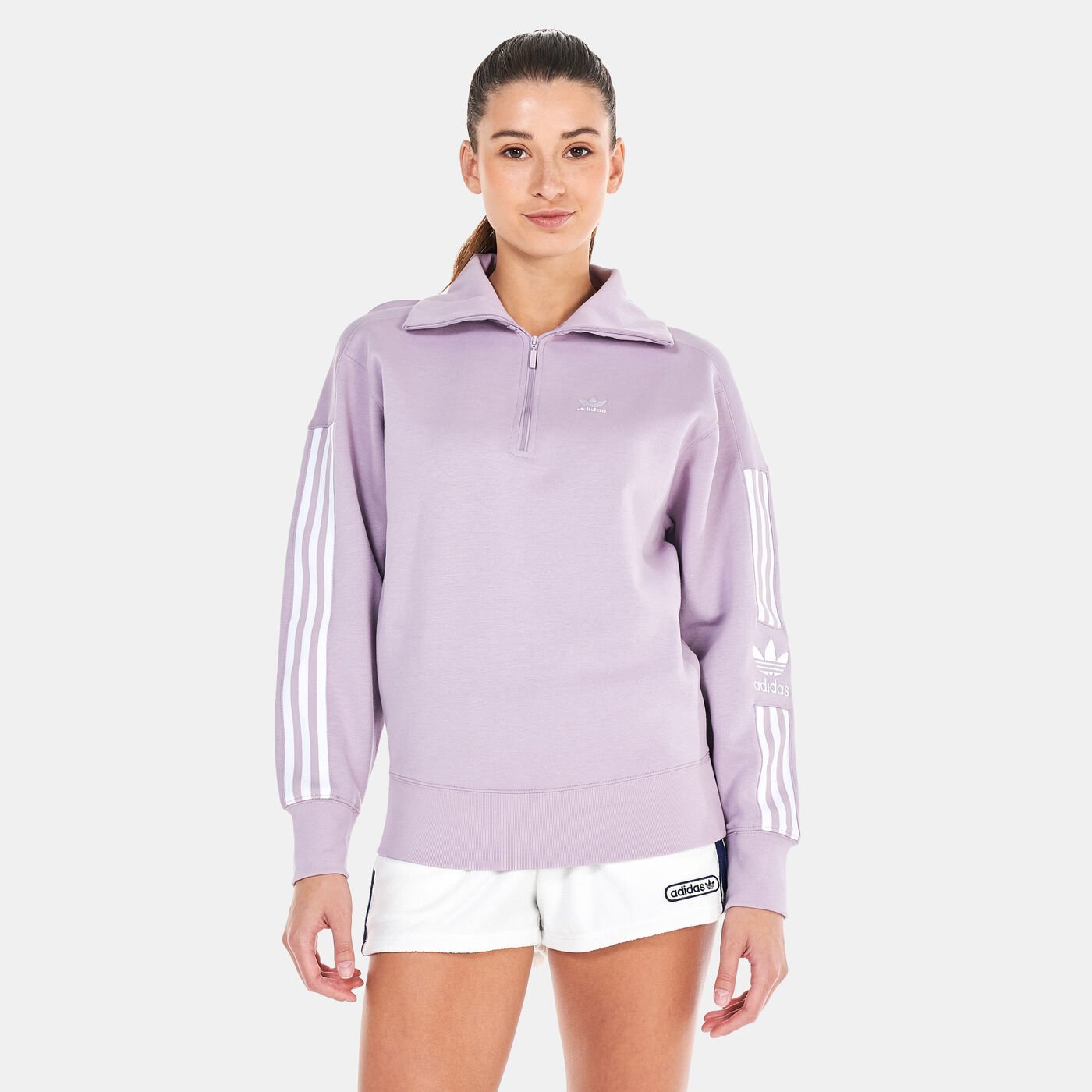 Women's LOUNGEWEAR Half-Zip Sweatshirt