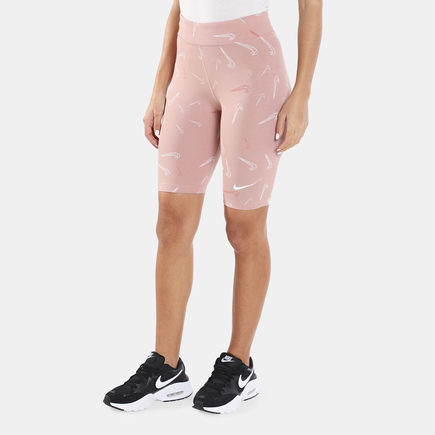 Women's Sportswear Allover Print Bike Shorts