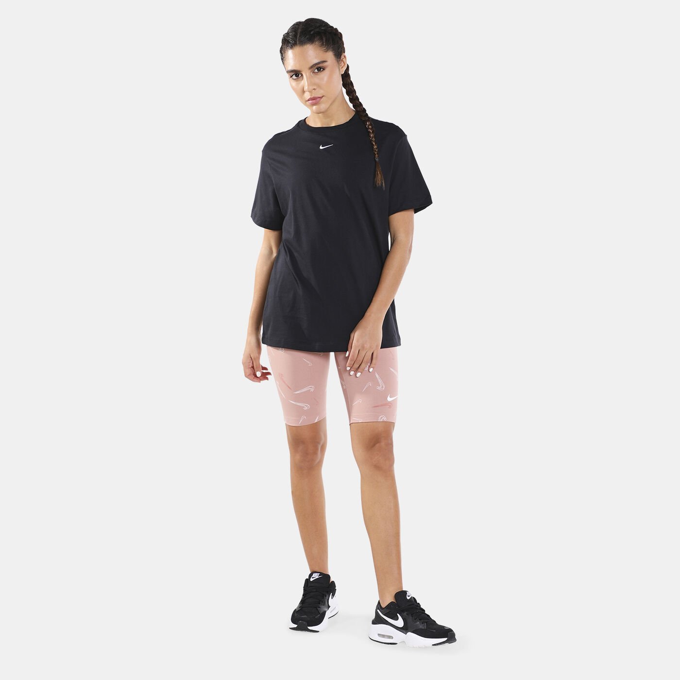 Women's Sportswear Allover Print Bike Shorts