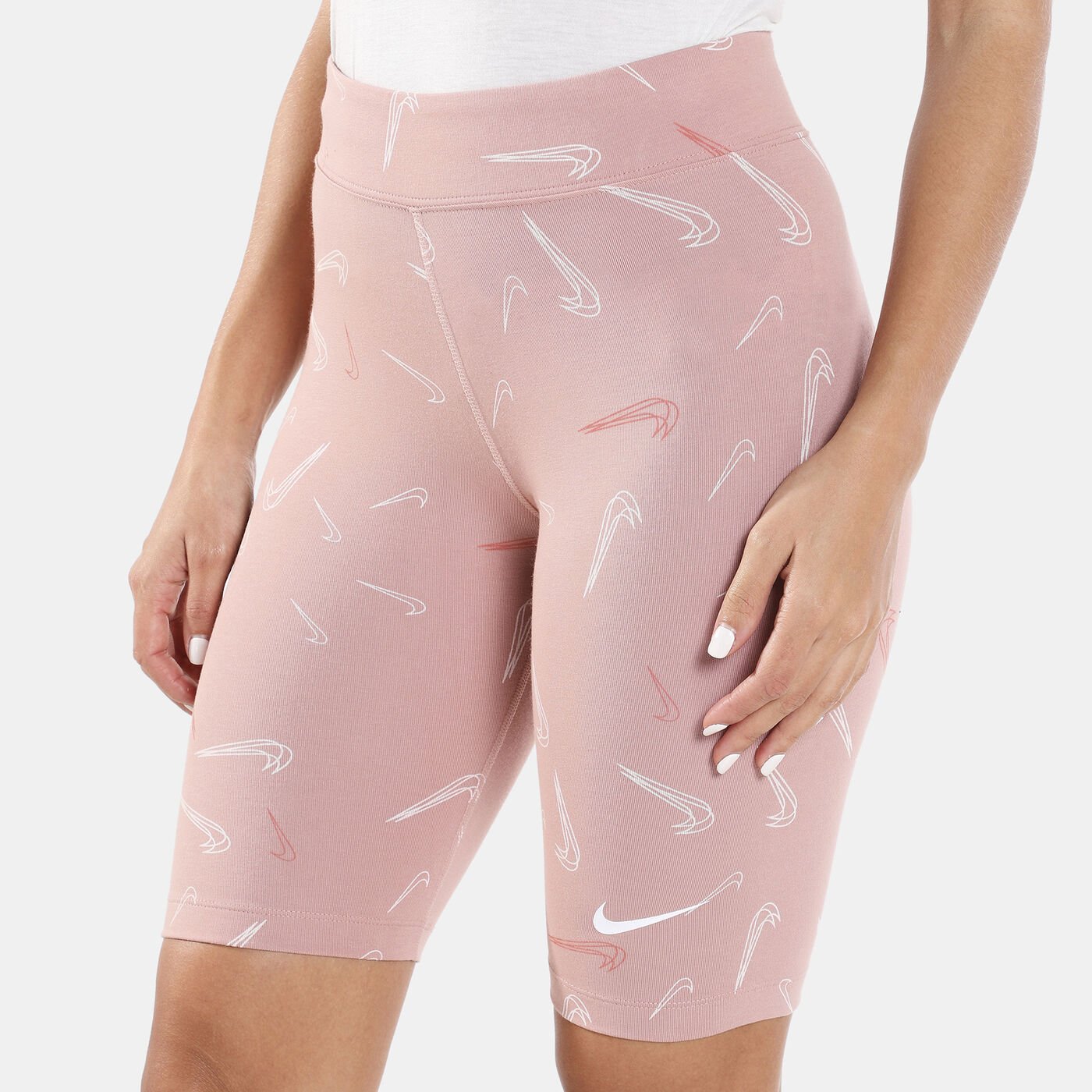 Women's Sportswear Allover Print Bike Shorts