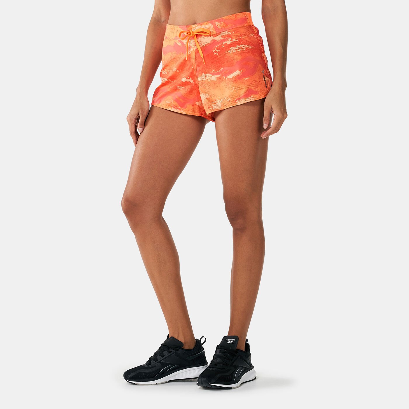Women's Workout Allover Print Shorts