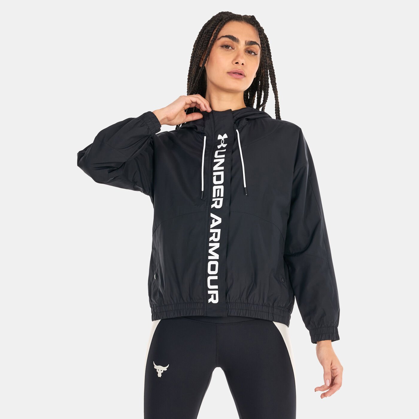 Women's UA RUSH™ Woven Full-Zip Jacket