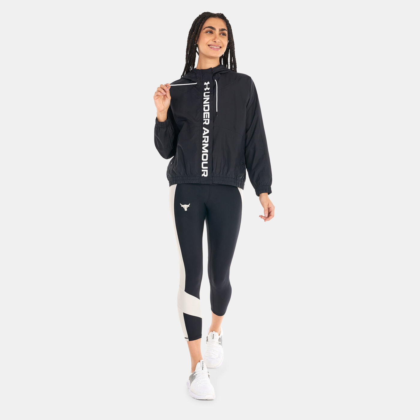 Women's UA RUSH™ Woven Full-Zip Jacket