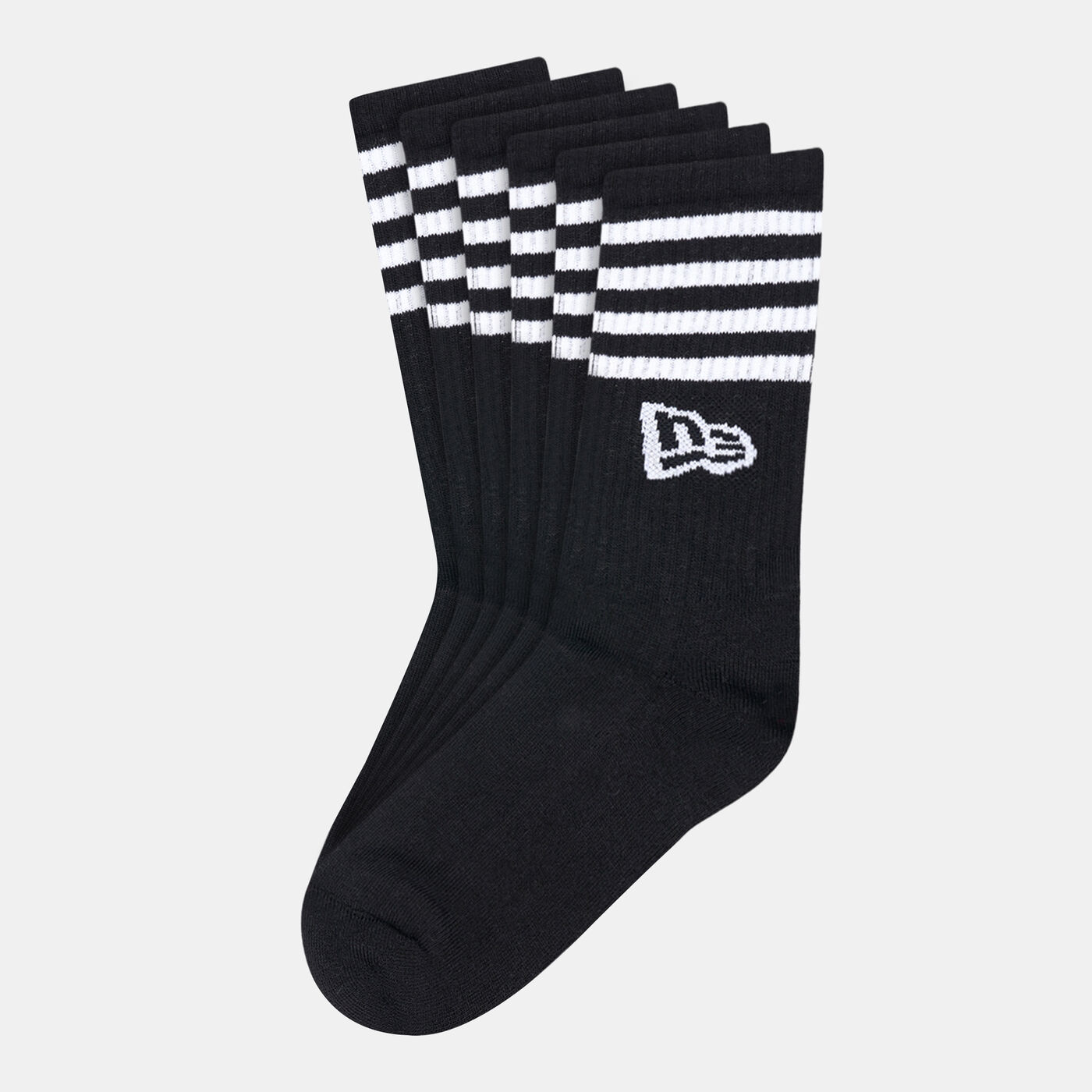 Stripes Crew Socks (3 Pack)